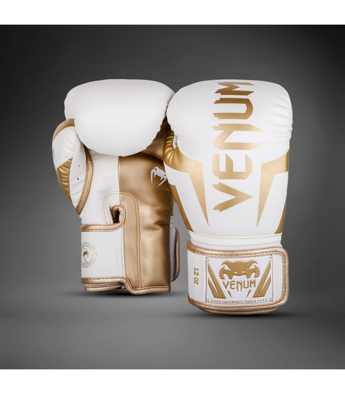 Боксови Ръкавици - Venum Elite Boxing Gloves - White/Gold​